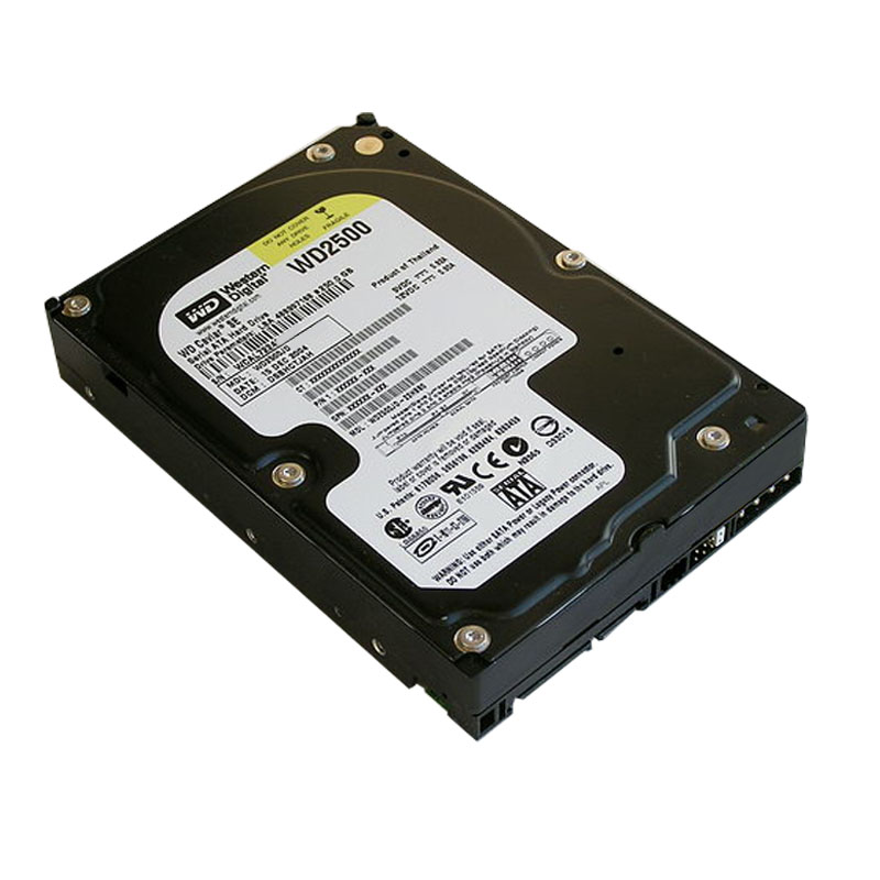 Western Digital - 250GB 7.2K SATA 1.5Gbps 3.5" 8MB Hard Drive - WD2500JD