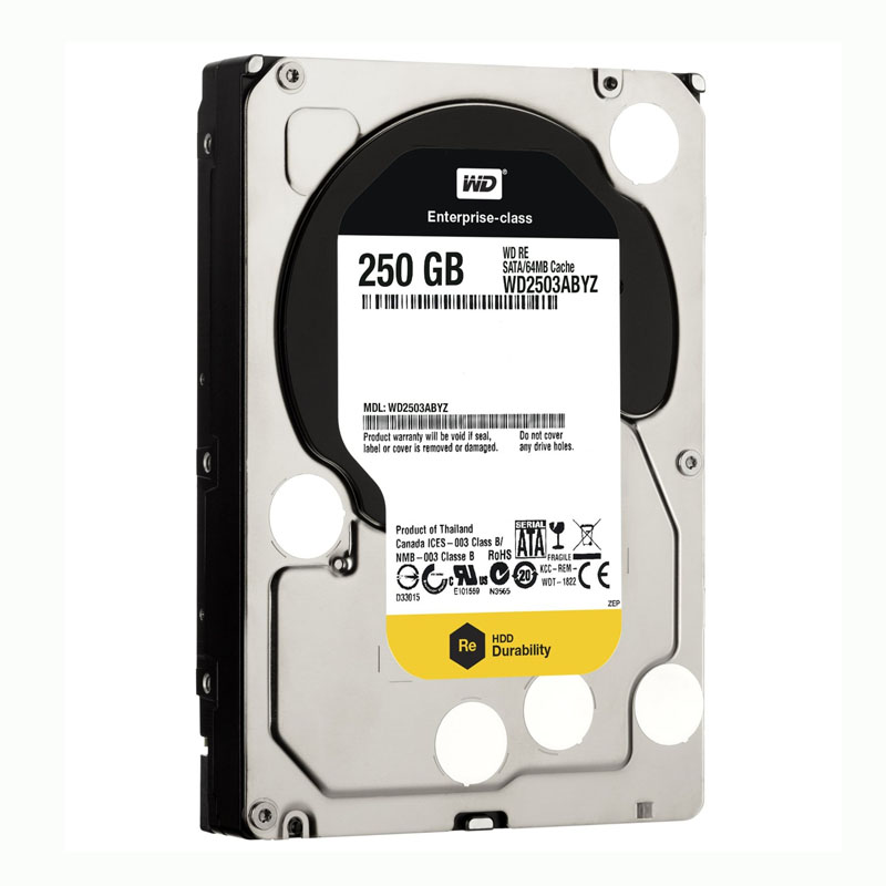 Western Digital - 250GB 7.2K SATA 3.0Gbps 3.5" 64MB Hard Drive - WD2503ABYX
