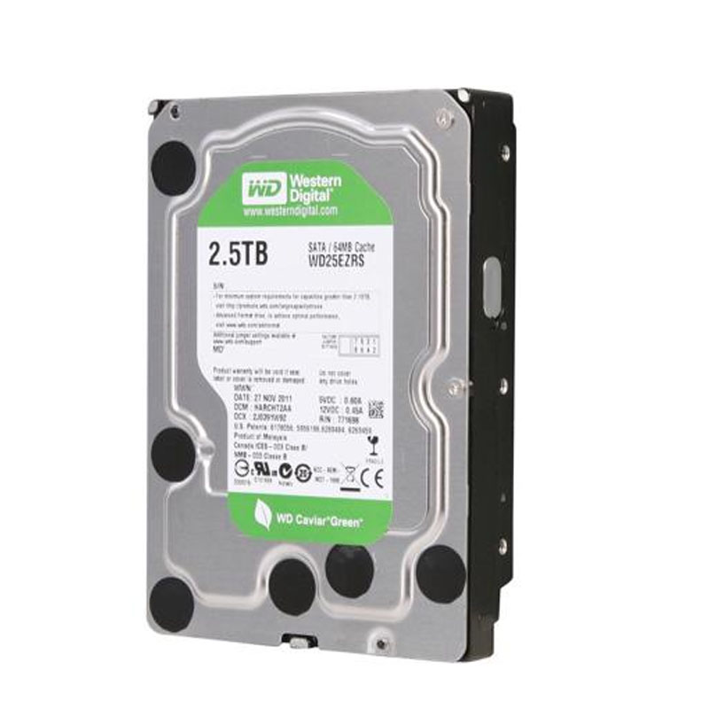 Western Digital - 2.5TB 7.2K SATA 3.0Gbps 3.5" 64MB Cache Hard Drive - WD25EZRS