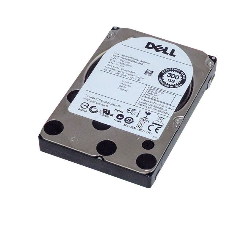 Western Digital - 300GB 10K SAS-2 6.0Gbps 2.5" 32MB Cache Hard Drive - WD3000BKHG-18A29V0