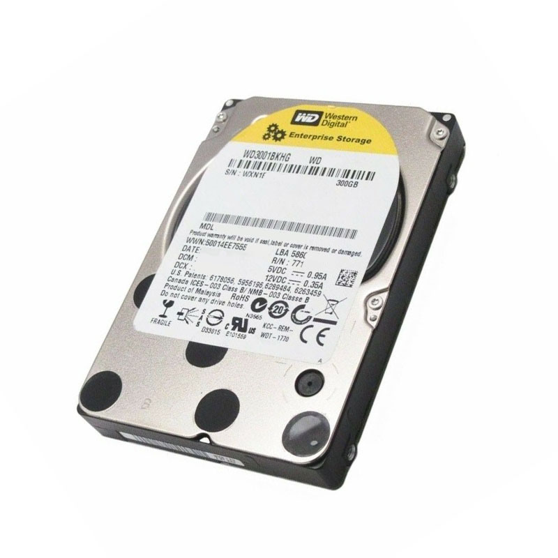 Western Digital - 300GB 10K SAS 2.5" Hard Drive - WD3001BKHG-33D22V1