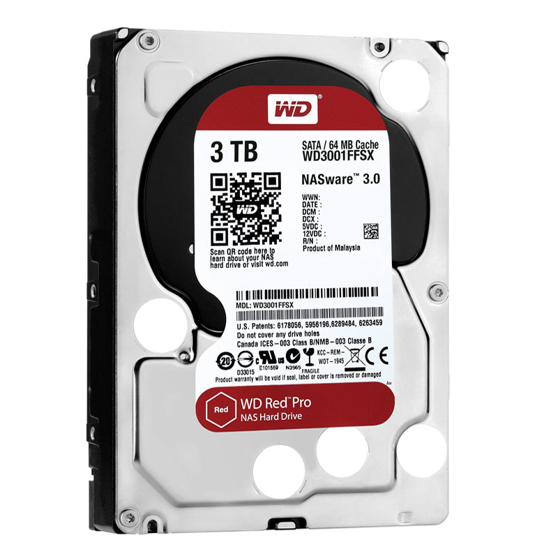 Western Digital - 3TB 7.2K SATA 6.0Gbps 3.5" 64MB Hard Drive - WD3001FFSX