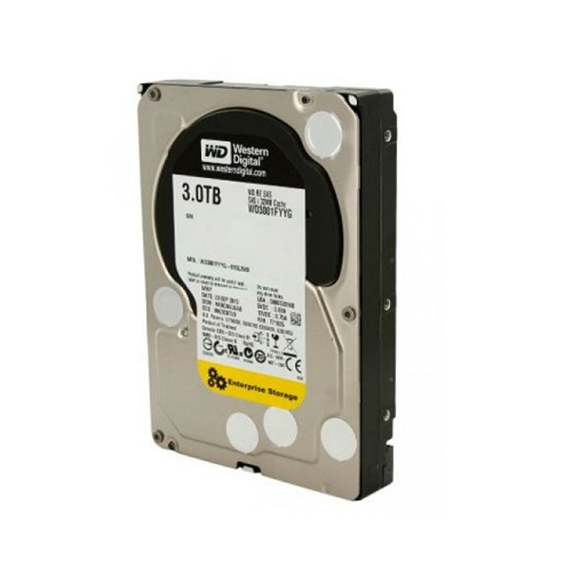 Western Digital - 3TB 7.2K SAS 6.0Gbps 3.5" 32MB Cache Hard Drive - WD3001FYYG