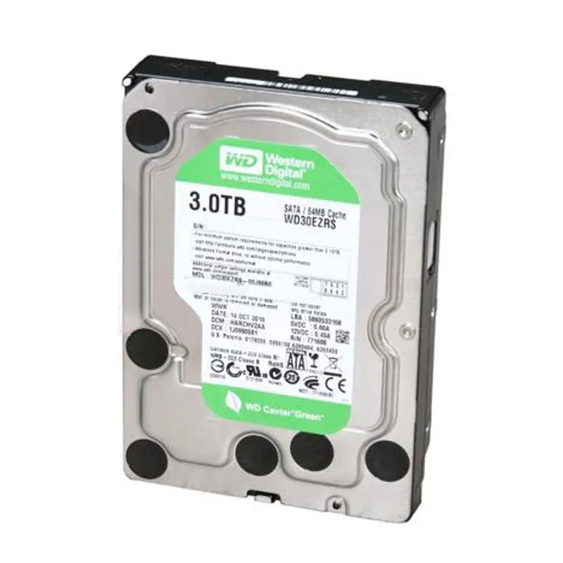 WD30EZRS.jpg Western Digital - 3TB IntelliPower SATA 3.0Gbps 3.5" 64MB Hard Drive - WD30EZRS - Image 1