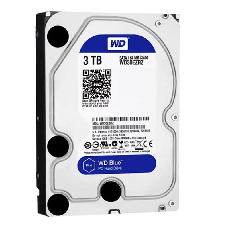 WD30EZRZ.jpg Western Digital - 3TB 5.4K SATA 6.0Gbps 3.5" 64MB Hard Drive - WD30EZRZ - Image 1