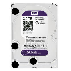 Western Digital - 3TB 5.4K SATA 6.0Gbps 3.5" 64MB Hard Drive - WD30PURX