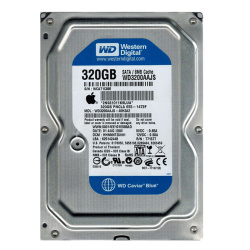 Western Digital - 320GB 7.2K SATA 3.0Gbps 3.5" 8MB Hard Drive - WD3200AAJS-40H3A2