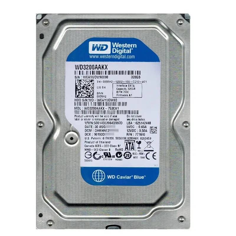 WD3200AAKX-753CA1.jpg Western Digital - 320GB 7.2K SATA 6.0Gbps 3.5" 16MB Hard Drive - WD3200AAKX-753CA1 - Image 1