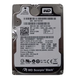Western Digital - 320GB 7.2K SATA 3.0Gbps 2.5" 16MB Hard Drive - WD3200BEKT-75PVMT1