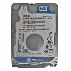 Western Digital - 320GB 5.4K SATA 2.5" 8MB Cache Hard Drive - WD3200LPVX-16V0TT3