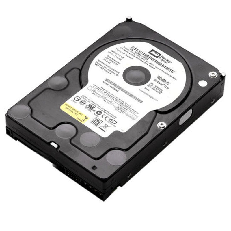 Western Digital - 400GB 7.2K SATA 3.0Gbps 3.5" 16MB Hard Drive - WD4000KS