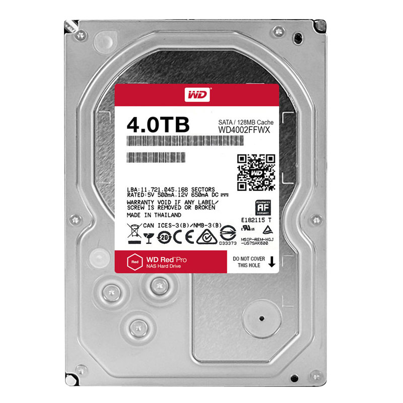 Western Digital - 4TB 7.2K SATA 6.0Gbps 3.5" 128MB Cache Hard Drive - WD4002FFWX