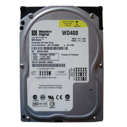 Western Digital - 40GB 7.2K ATA/100 3.5" 2MB Cache Hard Drive - WD400BB-00DEA0