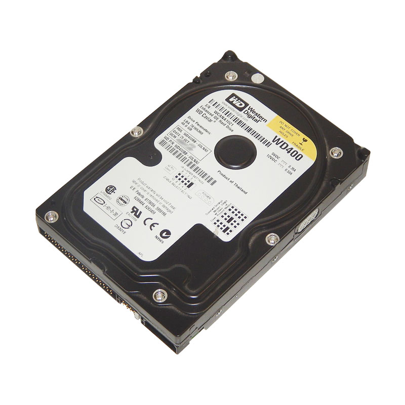 Western Digital - 40GB 7.2K IDE 3.5" 2MB Cache Hard Drive - WD400BB-00LNA0
