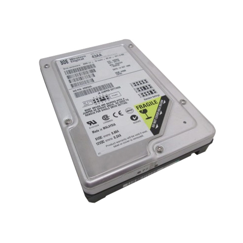 Western Digital - 4.3GB 5.4K EIDE 3.5" 2MB Cache Hard Drive - WD43AA