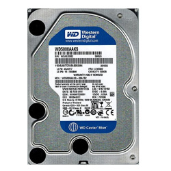 Western Digital - 500GB 7.2K SATA 3.0Gbps 3.5" 16MB Hard Drive - WD5000AAKS-08A7B2