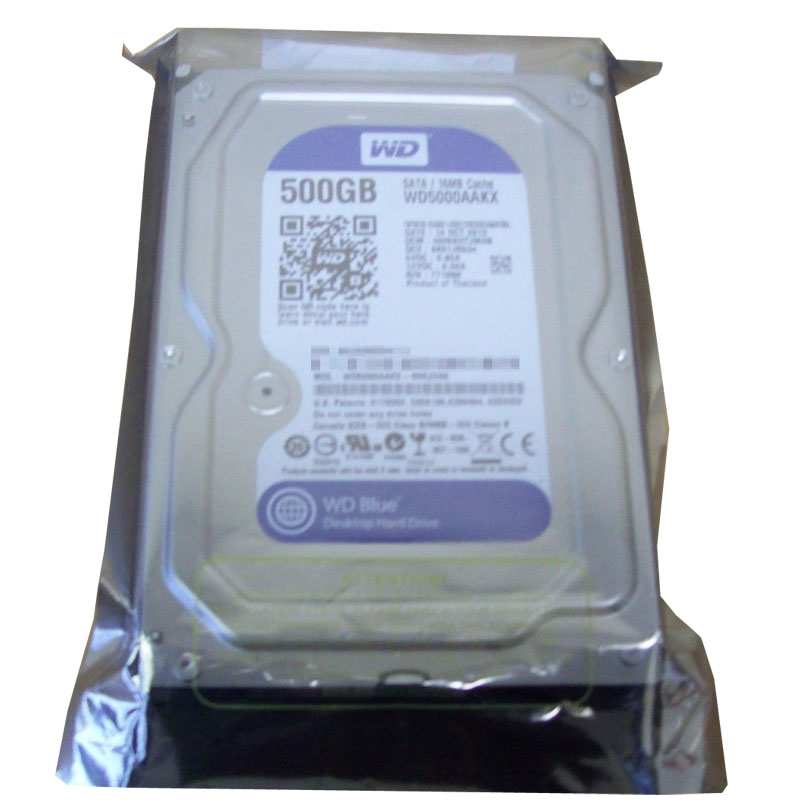 Western Digital - 500GB 7.2K SATA 6.0Gbps 3.5" 16MB Hard Drive - WD5000AAKX-00PWEA0