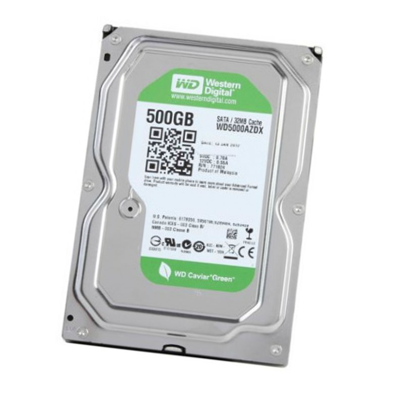 Western Digital - 500GB IntelliPower SATA 6.0Gbps 3.5" 32MB Hard Drive - WD5000AZDX