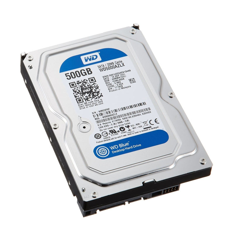 Western Digital - 500GB 7.2K SATA 6.0Gbps 3.5" 32MB Cache Hard Drive - WD5000AZLX