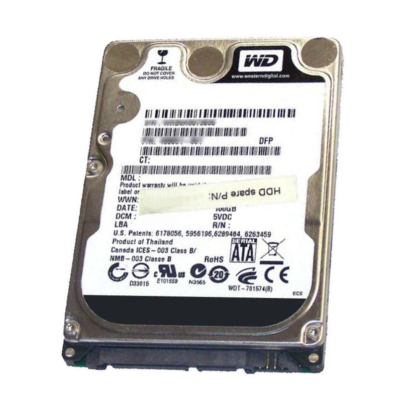Western Digital - 500GB 7.2K SATA 2.5" Hard Drive - WD5000BTKT-40JKWT0