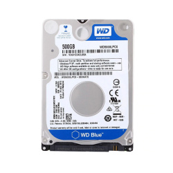 Western Digital - 500GB 5.4K SATA 2.5" Hard Drive - WD5000LPCX-00VHAT0