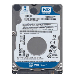 Western Digital - 500GB 5.4K SATA 2.5" 8MB Cache Hard Drive - WD5000LPVT-80G33T2