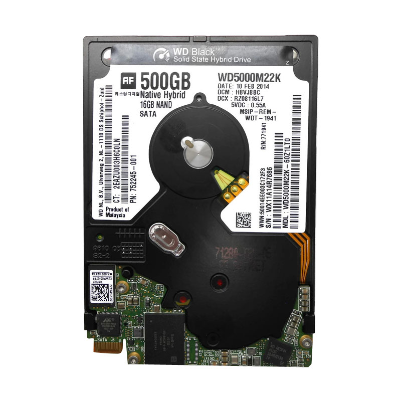 WD5000M22K.jpg Western Digital - 500GB 5.4K SATA 2.5" SSD - WD5000M22K - Image 1