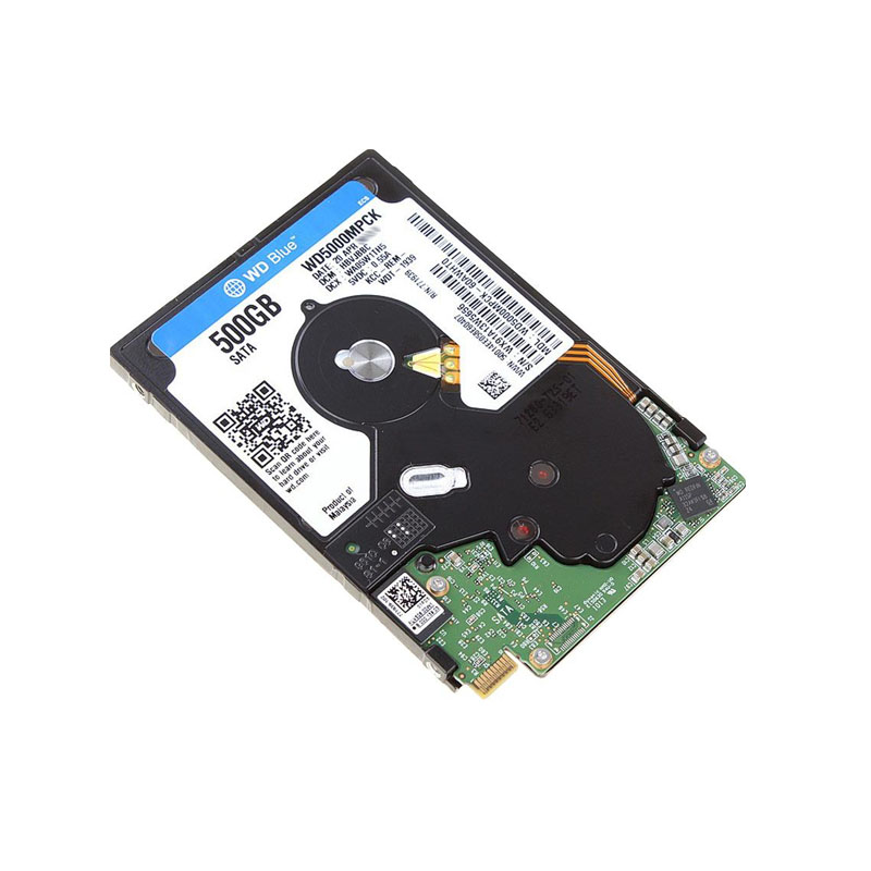 Western Digital - 500GB 5.4K SATA 2.5" 16MB Cache Hard Drive - WD5000MPCK-60AWHT0