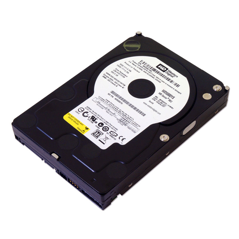 Western Digital - 500GB 7.2K SATA 3.0Gbps 3.5" 16MB Hard Drive - WD5000YS