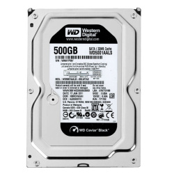 Western Digital - 500GB 7.2K SATA 3.0Gbps 3.5" 32MB Hard Drive - WD5001AALS-00LWTA0