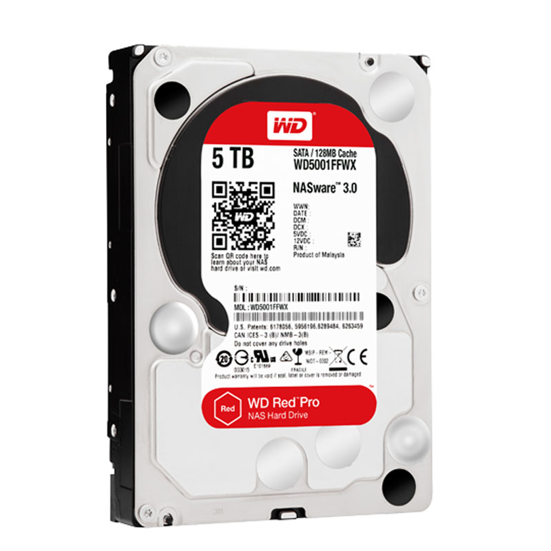 Western Digital - 5TB 7.2K SATA 6.0Gbps 3.5" 128MB Hard Drive - WD5001FFWX