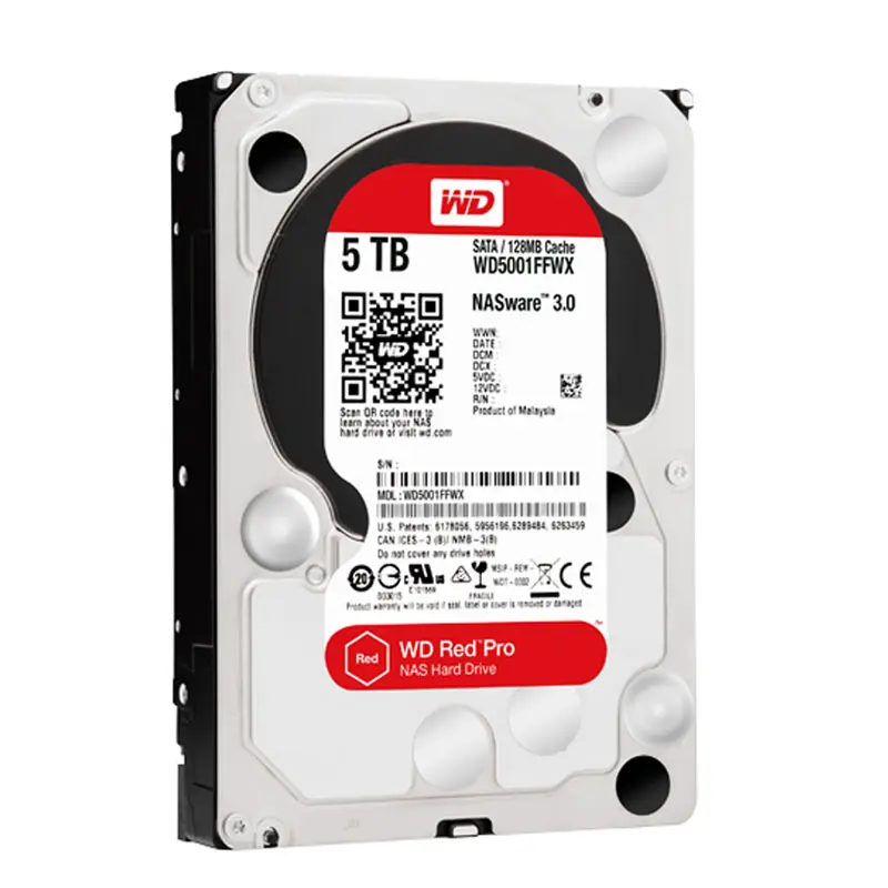 WD5001FFWX.jpg Western Digital - 5TB 7.2K SATA 6.0Gbps 3.5" 128MB Hard Drive - WD5001FFWX - Image 1