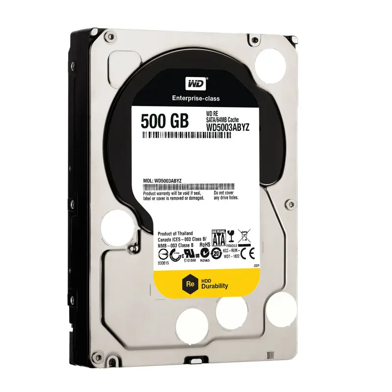 WD5003ABYZ.jpg Western Digital - 500GB 7.2K SATA 6.0Gbps 3.5" 64MB Hard Drive - WD5003ABYZ - Image 1