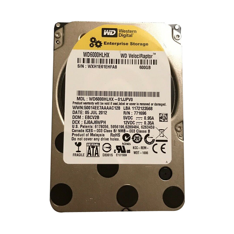 Western Digital - 600GB SATA 2.5" Hard Drive - WD6000HLHX-01JJPV0