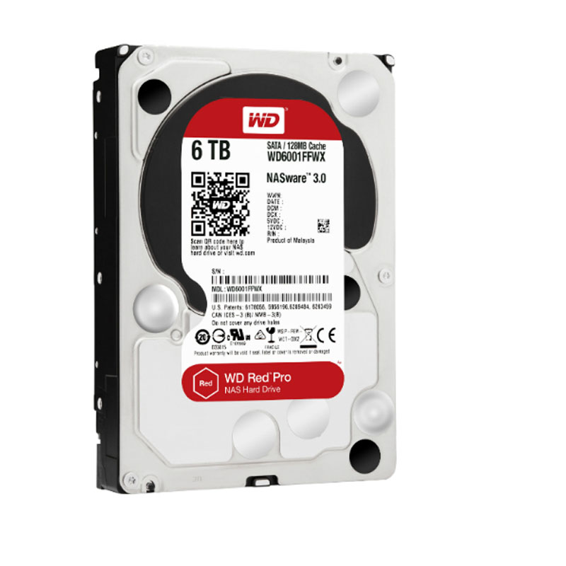 Western Digital - 6TB 7.2K SATA 6.0Gbps 3.5" 128MB Hard Drive - WD6001FFWX