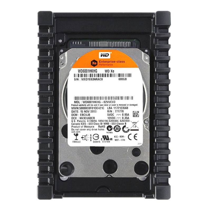 Western Digital - 600GB 10K SAS 6.0Gbps 3.5" 32MB Cache Hard Drive - WD6001HKHG-02VUCV3