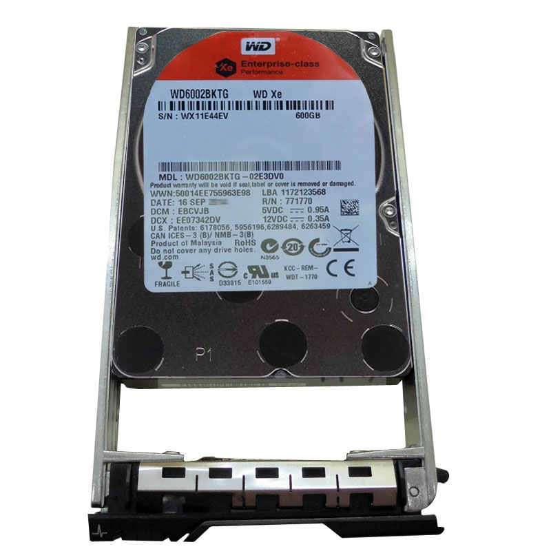 Western Digital - 600GB 10K SAS 6.0Gbps 3.5" 32MB Cache Hard Drive - WD6002BKTG-02E3DV0