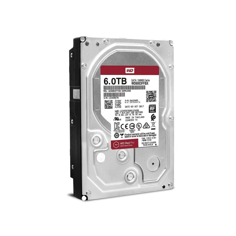 Western Digital - 6TB 7.2K SATA 3.5" Hard Drive - WD6003FFBX