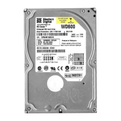 Western Digital - 60GB 7.2K IDE 3.5" Cache Hard Drive - WD600BB-00CAA0