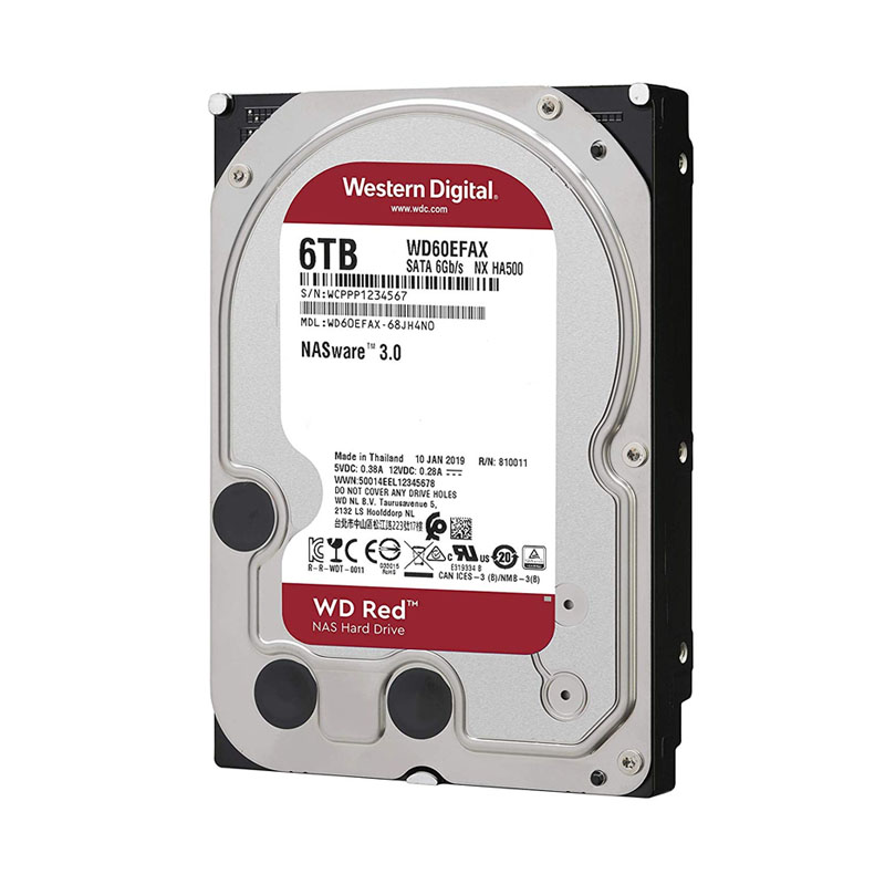 Western Digital - 6TB SATA 3.5" Hard Drive - WD60EFAX