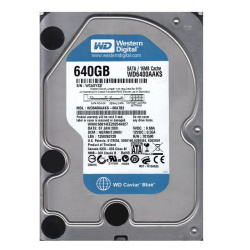 Western Digital - 640GB 7.2K SATA 3.0Gbps 3.5" 16MB Hard Drive - WD6400AAKS-00A7B2
