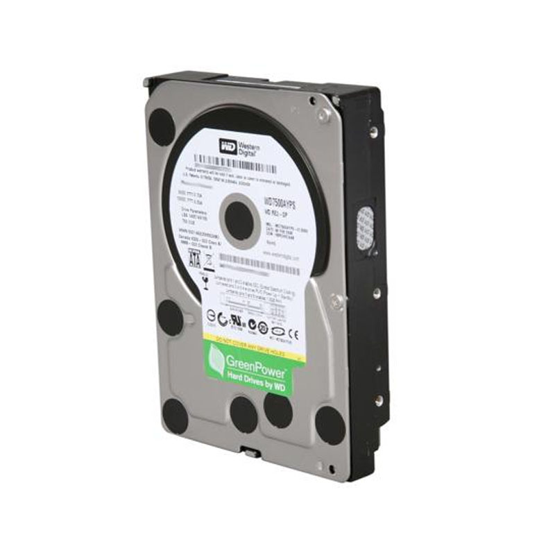 Western Digital - 750GB IntelliPower SATA 3.0Gbps 3.5" 16MB Hard Drive - WD7500AYPS