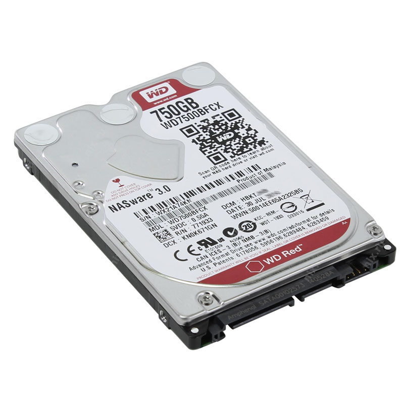 Western Digital - 750GB IntelliPower SATA 6.0Gbps 2.5" 16MB Hard Drive - WD7500BFCX