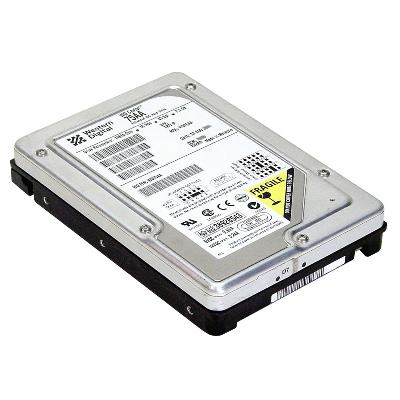 WD75AA.jpg Western Digital - 7.5GB 5.4K EIDE 3.5" 2MB Cache Hard Drive - WD75AA - Image 1