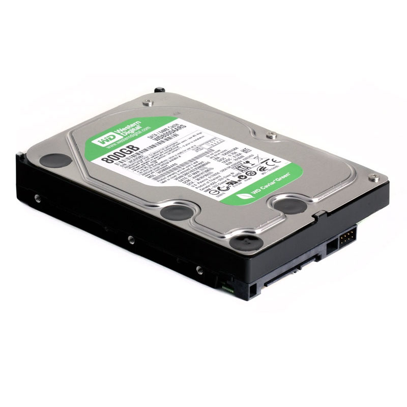 Western Digital - 800GB 5.4K SATA 3.0Gbps 3.5" 64MB Hard Drive - WD8000AARS