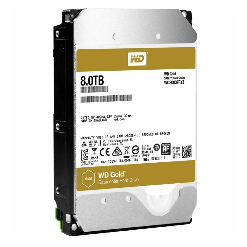 Western Digital - 8TB 7.2K SATA 6.0Gbps 3.5" 256MB Cache Hard Drive - WD8003FRYZ