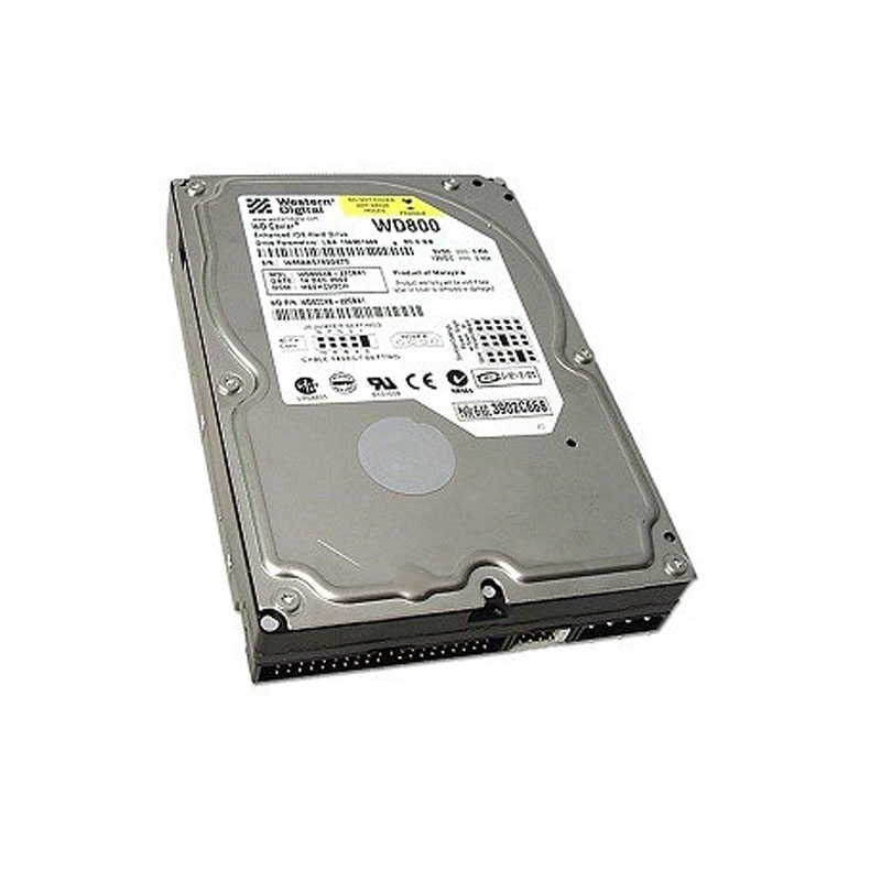 WD800AB.jpg Western Digital - 80GB 5.4K IDE 3.5" 2MB Cache Hard Drive - WD800AB - Image 1