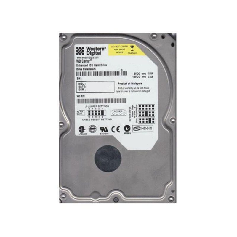 Western Digital - 80GB 5.4K IDE 3.5" Cache Hard Drive - WD800EB-11JEF0