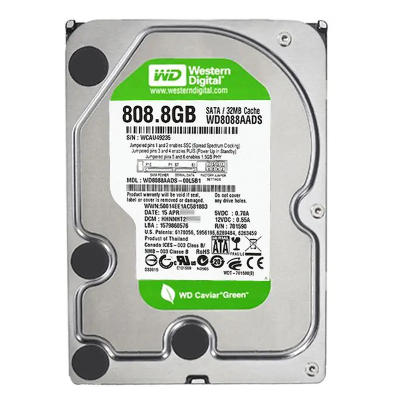 WD8088AADS-00L5B1.jpg Western Digital - 808.8GB 7.2K SATA 3.0Gbps 3.5" 32MB Hard Drive - WD8088AADS-00L5B1 - Image 1