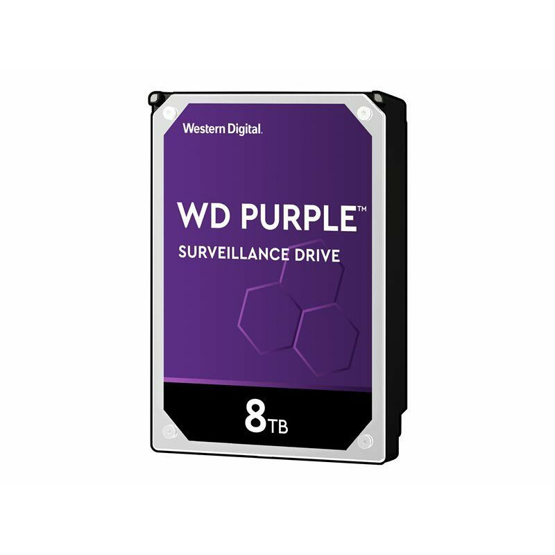 Western Digital - 8TB 7.2K SATA 3.5" 256MB Cache Hard Drive - WD82PURZ